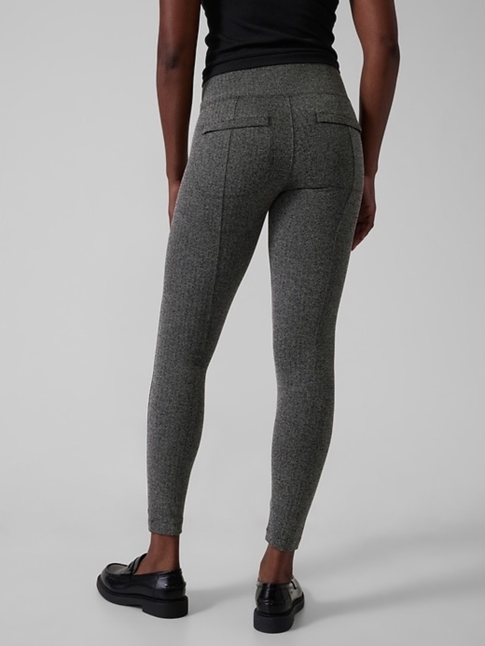 Athleta Delancey Herringbone Tight High Rise Leggings XS
